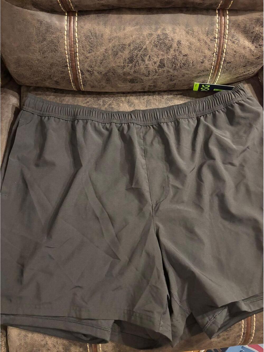 DSG Agility 2-in-1 Training Shorts XXL NWT 5” Inseam Black